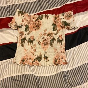 XL Orange Kiss crop top